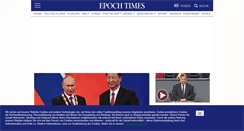 Desktop Screenshot of epochtimes.de